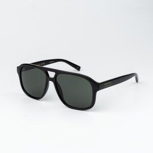 Gucci Men Sunglasses Black Pilot GG1856S 001 NEW AUTHENTIC